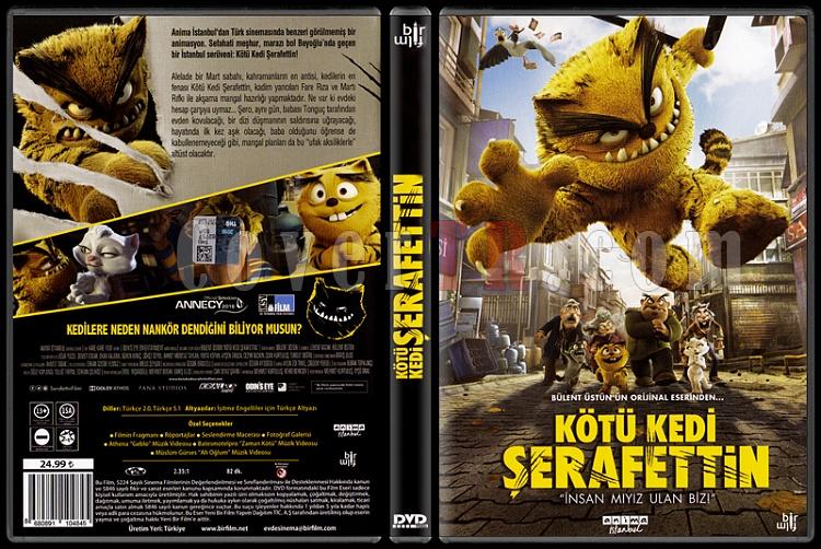 Kt Kedi erafettin - Scan Dvd Cover - Trke [2016]-kotu-kedi-serafettinjpg