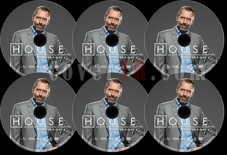 House M.D. (Season 2) - Custom Dvd Label Set - English [20042012]-s02jpg
