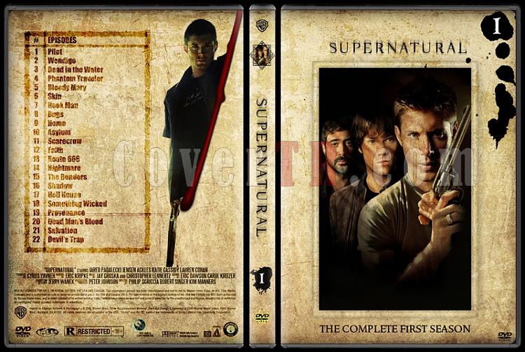 Supernatural - DVD Cover Set (Deneme)-standarjpg