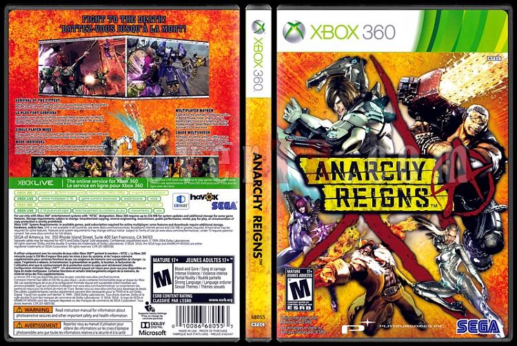 Anarchy Reigns - Scan Xbox 360 Cover - English [2013]-anarchy-reignsjpg