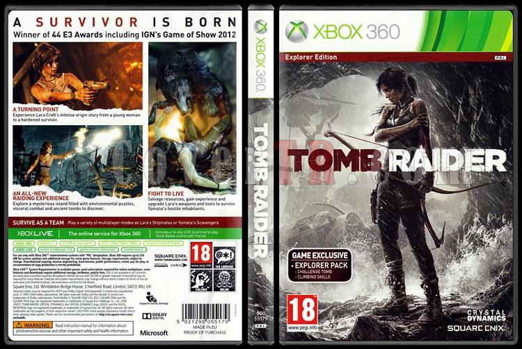 Tomb Raider (Explorer Edition) - Scan Xbox 360 Cover - English [2013]-tomb-raider-scan-xbox-360-cover-english-2013-pal-pjpg