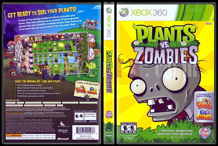 Plants Vs Zombies 1 Xbox 360