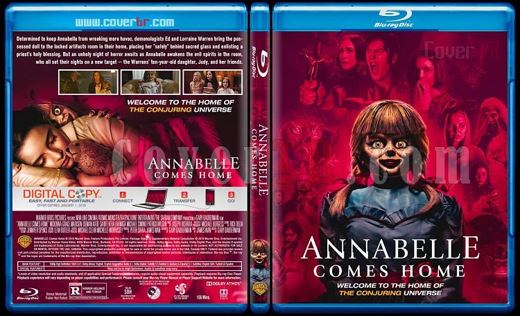 Annabelle Comes Home - Custom Bluray Cover - English [2019] - CoverTR