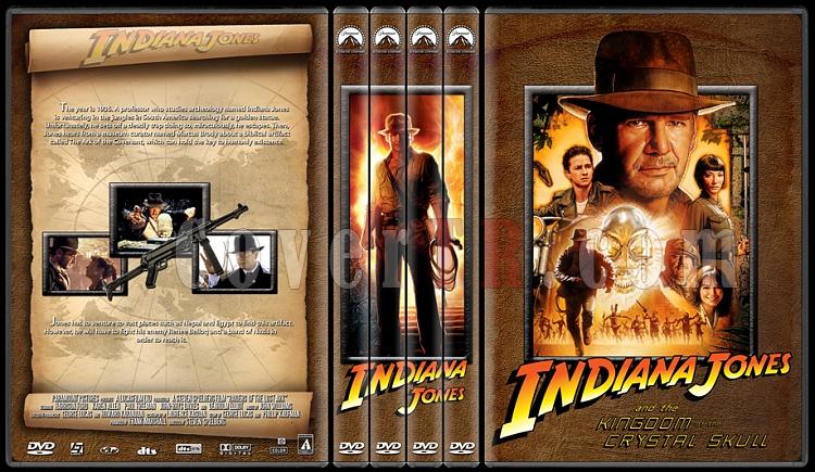 Indiana Jones Collection - Custom Dvd Cover Set - English [1981-2008 ...